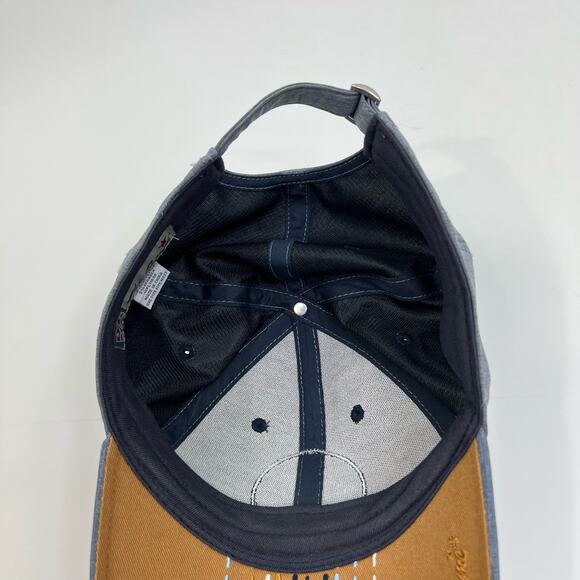 The Game Steamboat Springs Patch Baseball Cap Gray Adjustable Back Strap - Picture 10 of 14